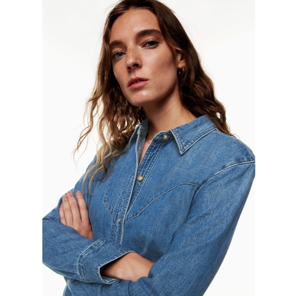 Denim Forum Cowgirl Western Shirt